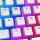 HyperX PBT Pudding Keycap White - 586885 - zdjęcie 2